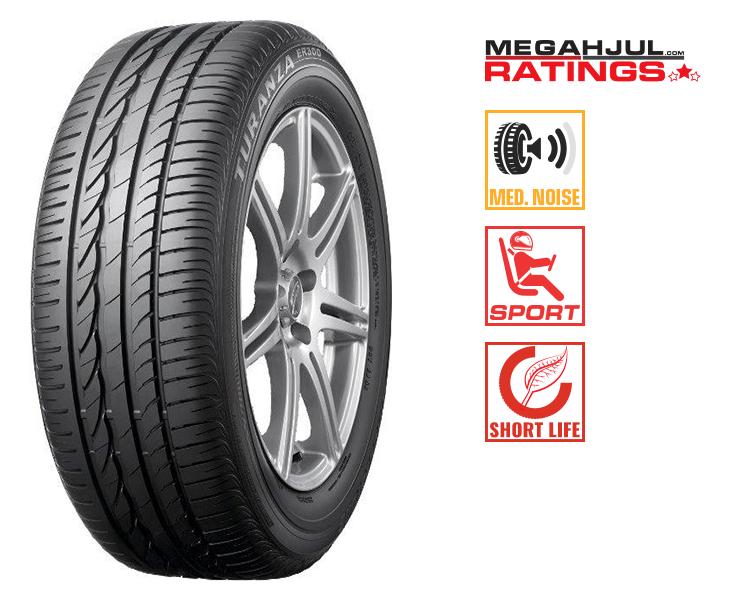 225/45R17 BRIDGESTONE TURANZA ER300 225/45 R17 91W