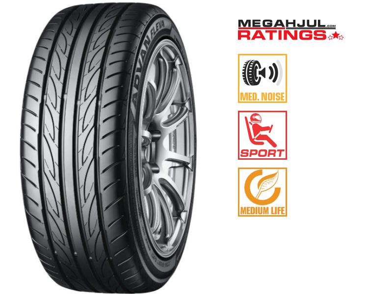 235/35R19 SUMMER TIRE YOKOHAMA ADVAN FLEVA V701 235/35 R19 91W